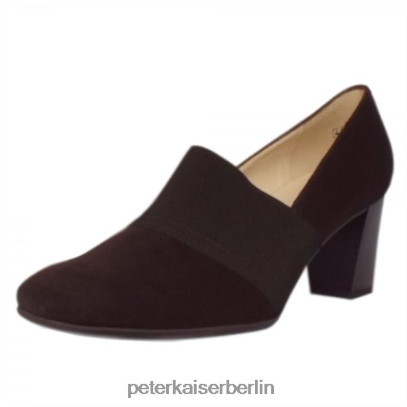 8V264D178 Peter Kaiser Dorna High-Top-Pumps Nuba-Wildleder Frauen Schuhwerk