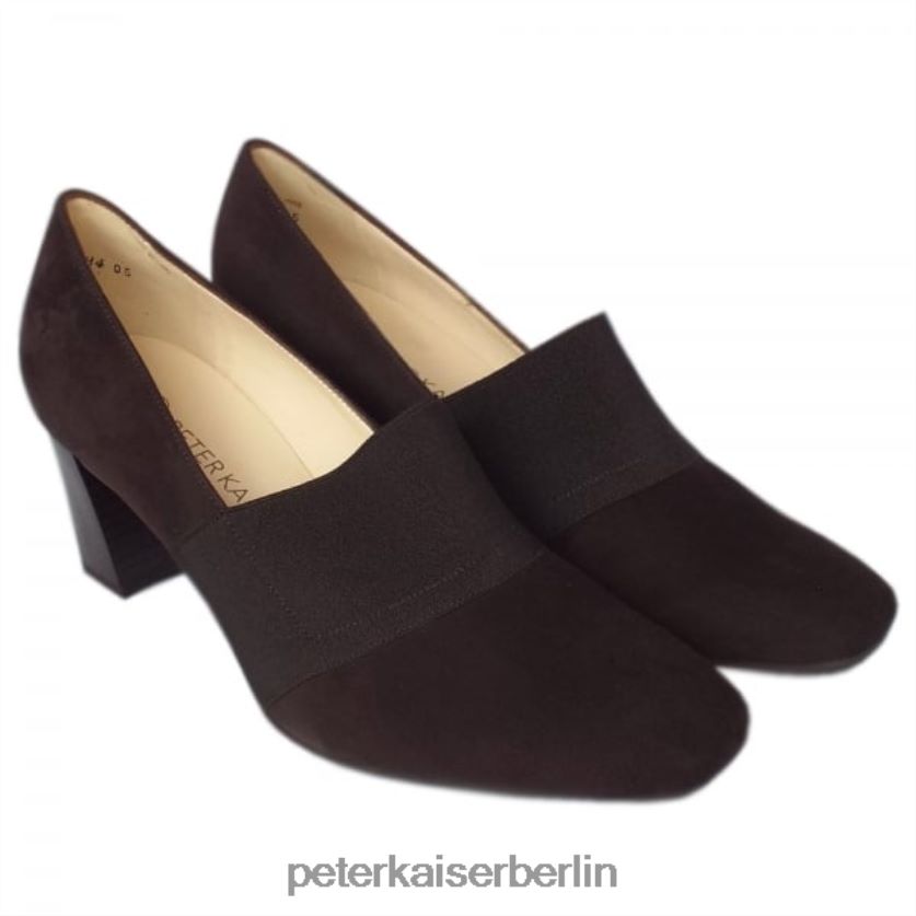 8V264D178 Peter Kaiser Dorna High-Top-Pumps Nuba-Wildleder Frauen Schuhwerk