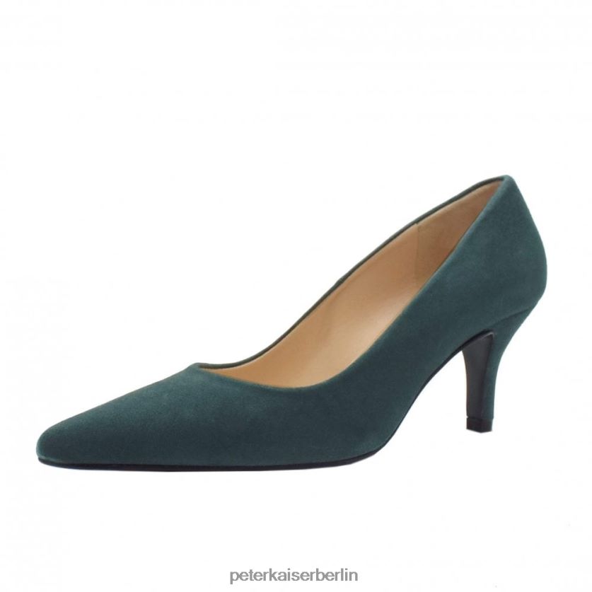 8V264D130 Peter Kaiser Klassischer Janella-Pumps mit mittelhohem Absatz Zedernwildleder Frauen Schuhwerk