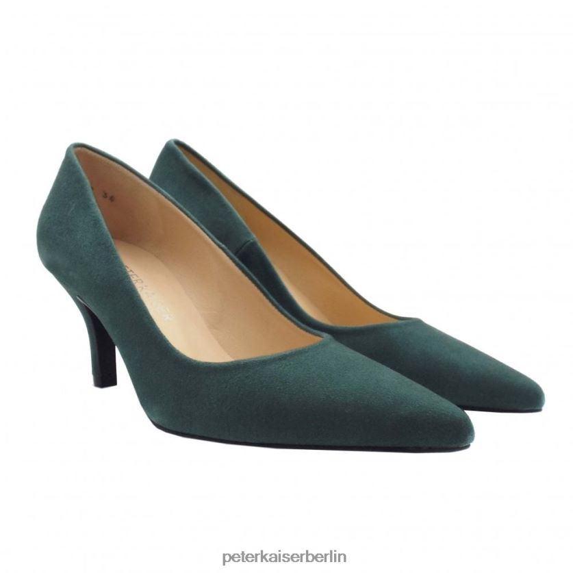 8V264D130 Peter Kaiser Klassischer Janella-Pumps mit mittelhohem Absatz Zedernwildleder Frauen Schuhwerk