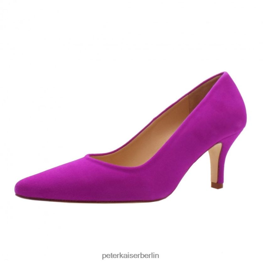 8V264D18 Peter Kaiser Klassischer Janella-Pumps mit mittelhohem Absatz Jazz-Wildleder Frauen Schuhwerk
