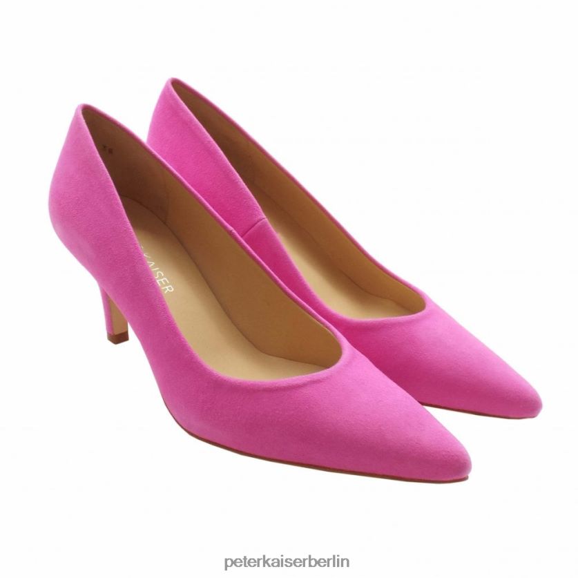 8V264D19 Peter Kaiser Klassischer Janella-Pumps mit mittelhohem Absatz heißes Rosa Frauen Schuhwerk