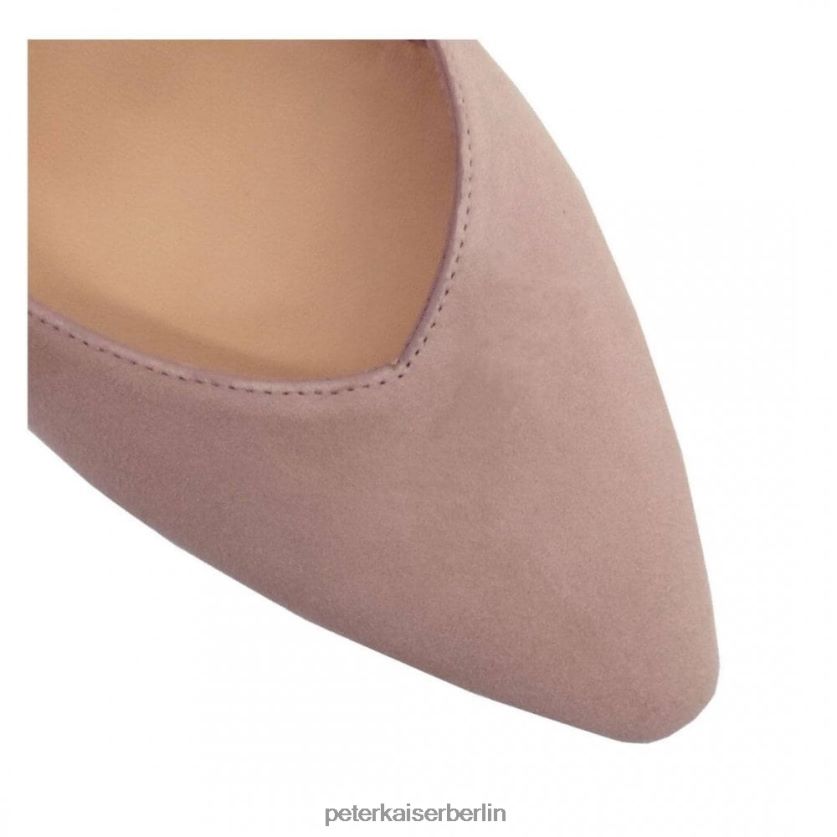 8V264D229 Peter Kaiser Eleganter Medana-Ex-Slingback mit mittelhohem Absatz lila Wildleder Frauen Schuhwerk