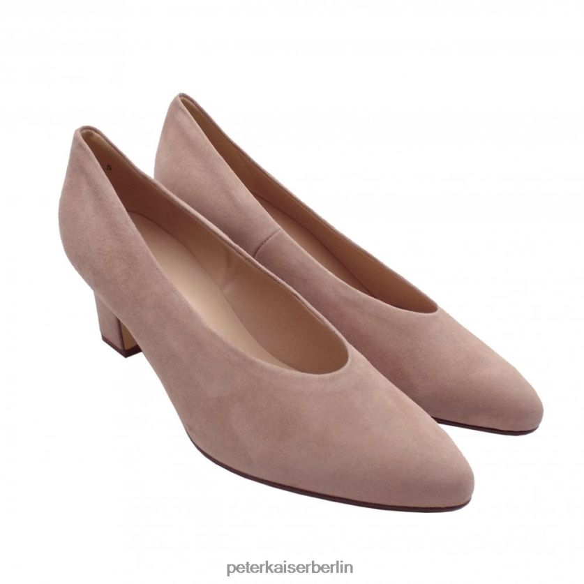 8V264D9 Peter Kaiser Mahirella klassische Pumps mit mittelhohem Absatz lila Wildleder Frauen Schuhwerk