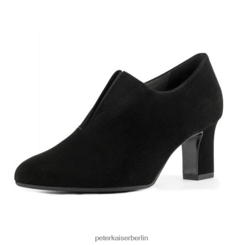 8V264D166 Peter Kaiser Miaka High-Top-Hosenschuhe schwarzes Wildleder Frauen Schuhwerk