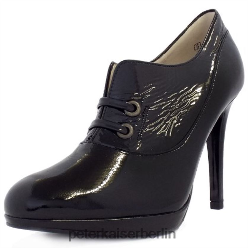 8V264D193 Peter Kaiser Nelana Lack-Stilettos schwarzes Knistern Frauen Schuhwerk