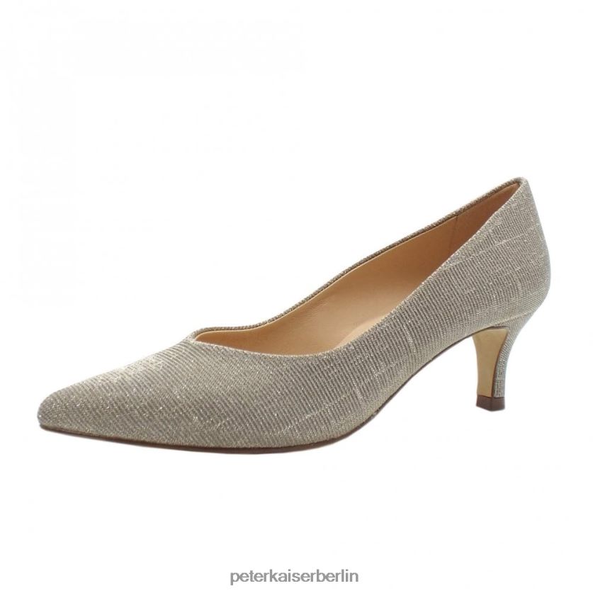 8V264D14 Peter Kaiser Callae Pumps mit niedrigem Absatz Sandschimmer Frauen Schuhwerk