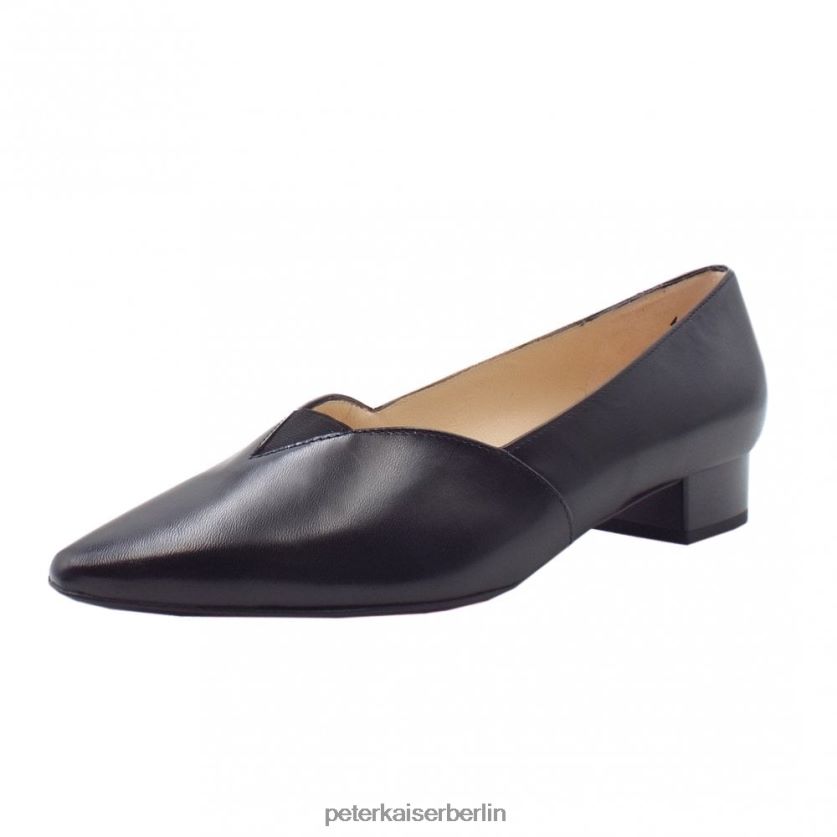 8V264D109 Peter Kaiser Abina-Pumps mit niedrigem Absatz Schwarz Frauen Schuhwerk