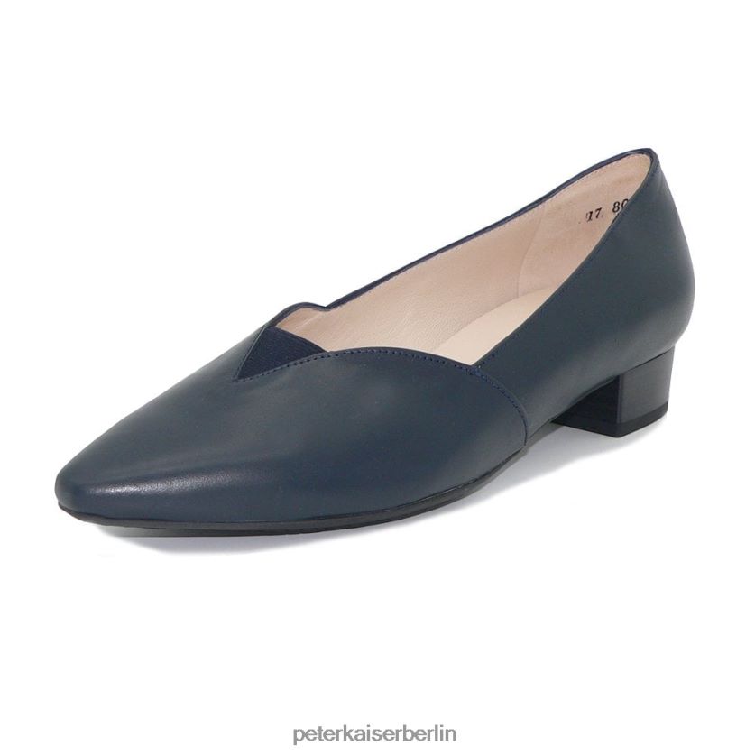 8V264D110 Peter Kaiser Abina-Pumps mit niedrigem Absatz Marine Frauen Schuhwerk