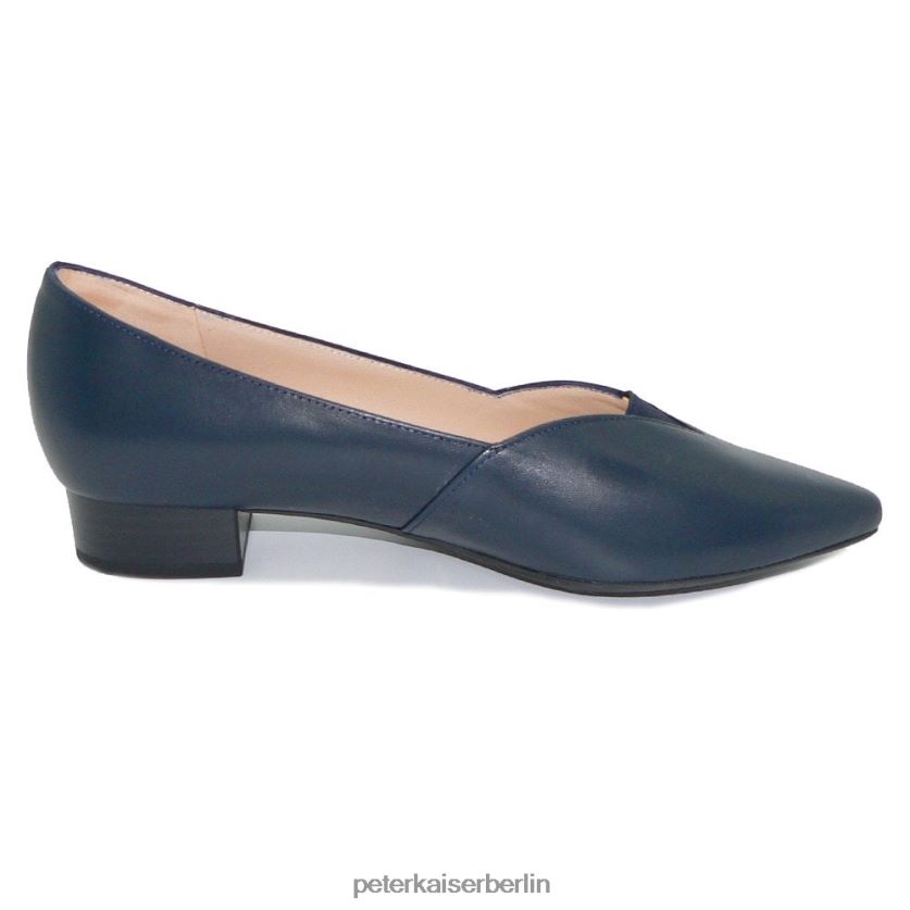 8V264D110 Peter Kaiser Abina-Pumps mit niedrigem Absatz Marine Frauen Schuhwerk