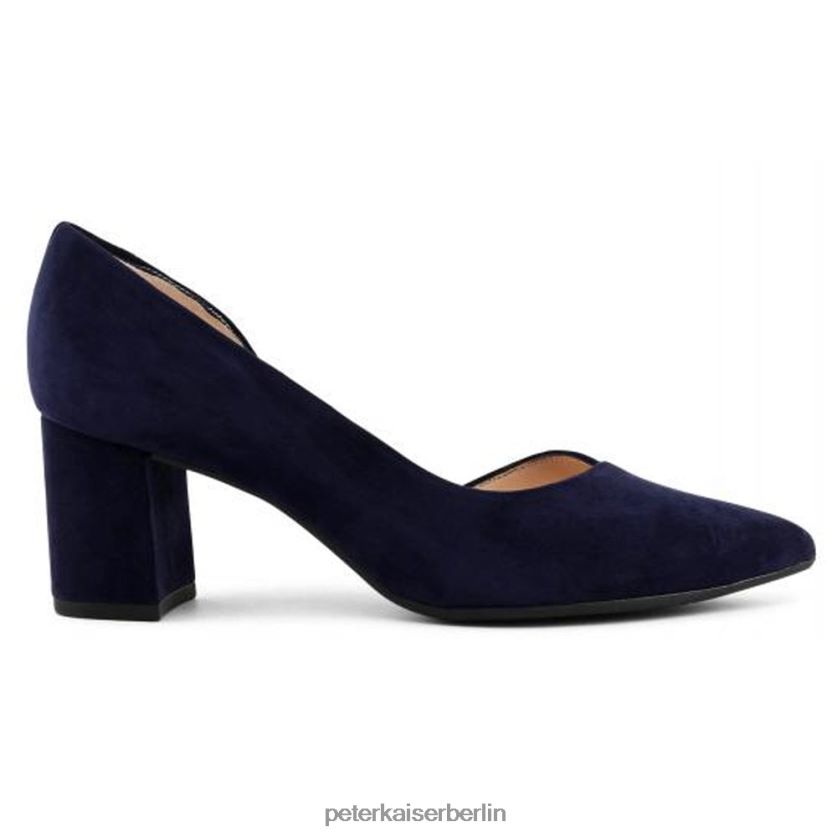 8V264D114 Peter Kaiser Niami Pumps Notte Wildleder Frauen Schuhwerk