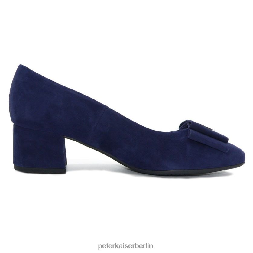 8V264D116 Peter Kaiser Patty-Pumps mit weiter Passform Notte Wildleder Frauen Schuhwerk