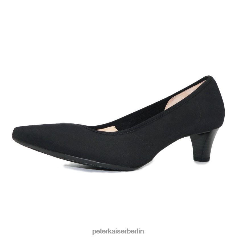 8V264D118 Peter Kaiser Inett-Fersenpumpe Schwarz Frauen Schuhwerk