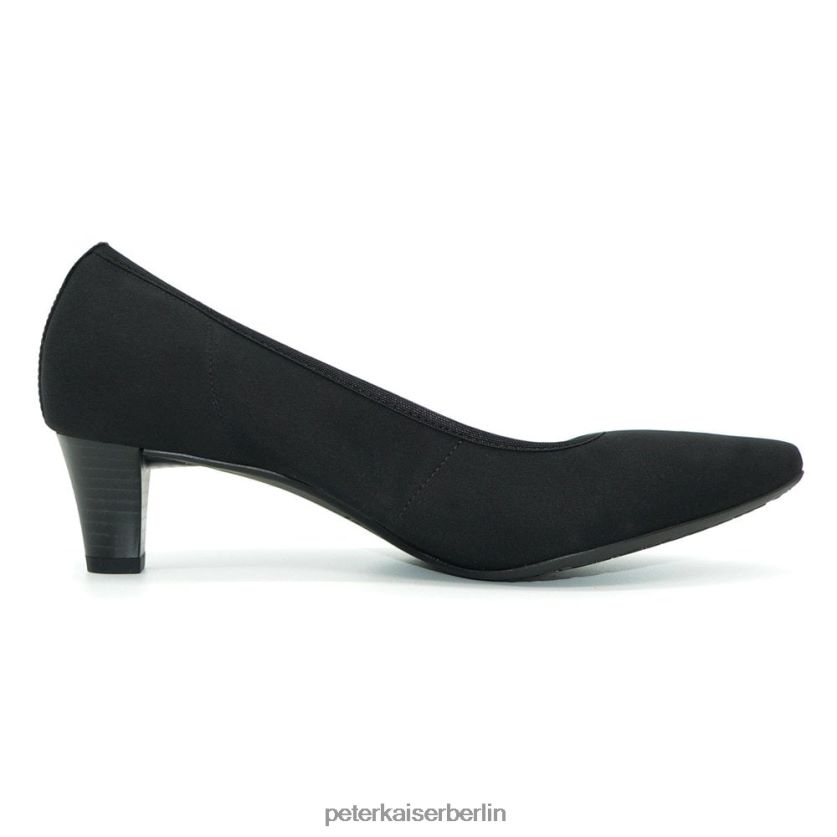 8V264D118 Peter Kaiser Inett-Fersenpumpe Schwarz Frauen Schuhwerk