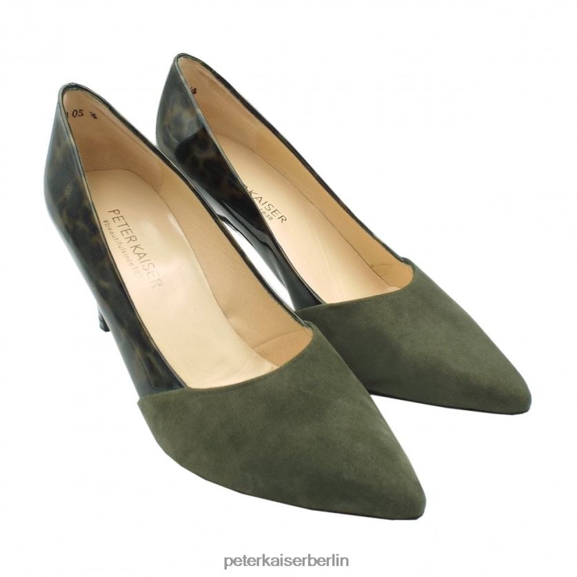 8V264D145 Peter Kaiser Ekatarina stilvolle Leder-Pumps Kiefer Frauen Schuhwerk
