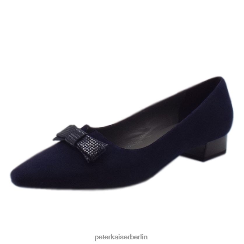 8V264D155 Peter Kaiser Leah Pumps Notte Wildleder Frauen Schuhwerk