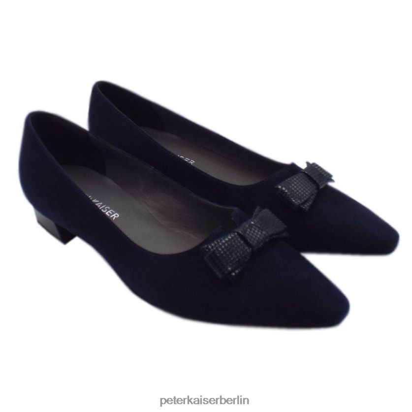 8V264D155 Peter Kaiser Leah Pumps Notte Wildleder Frauen Schuhwerk