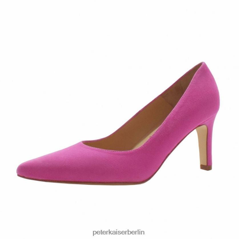 8V264D20 Peter Kaiser Telse elegante Pumps aus Wildleder heißes Rosa Frauen Schuhwerk