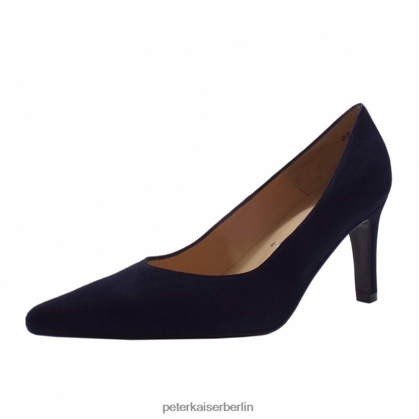 8V264D21 Peter Kaiser Ansonsten elegante Pumps marineblaues Wildleder Frauen Schuhwerk