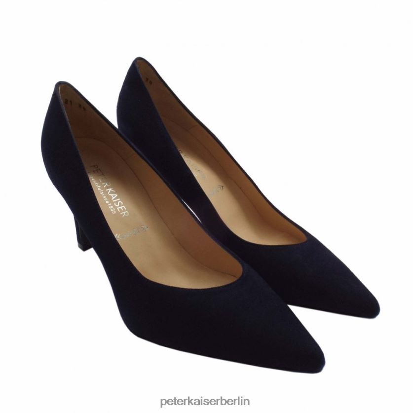 8V264D21 Peter Kaiser Ansonsten elegante Pumps marineblaues Wildleder Frauen Schuhwerk