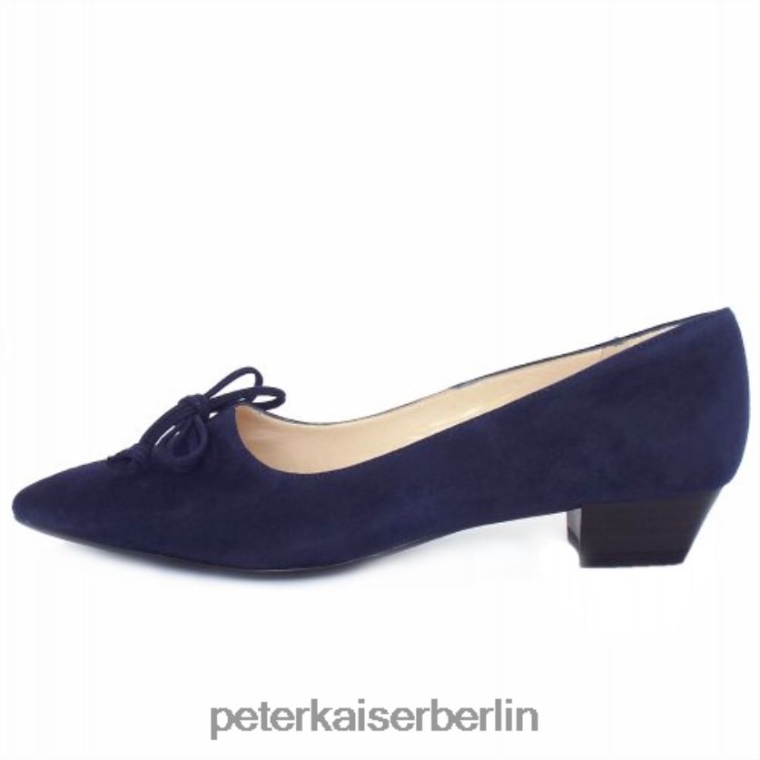 8V264D29 Peter Kaiser Lizzy-Pumps marineblaues Wildleder Frauen Schuhwerk