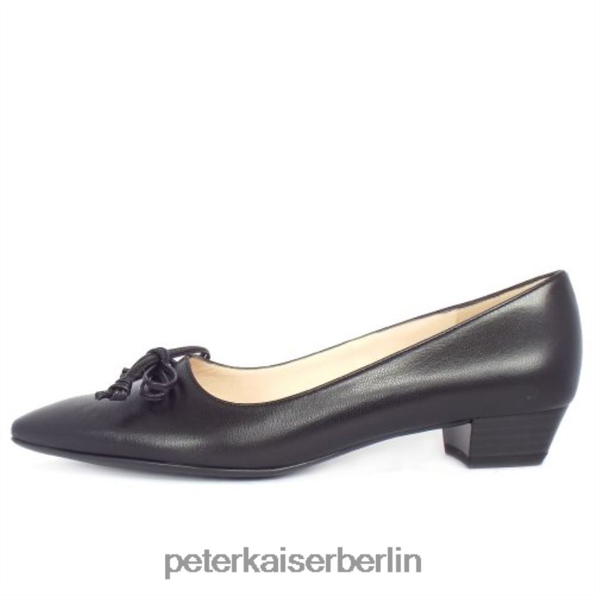 8V264D30 Peter Kaiser Lizzy-Pumps schwarzes Leder Frauen Schuhwerk