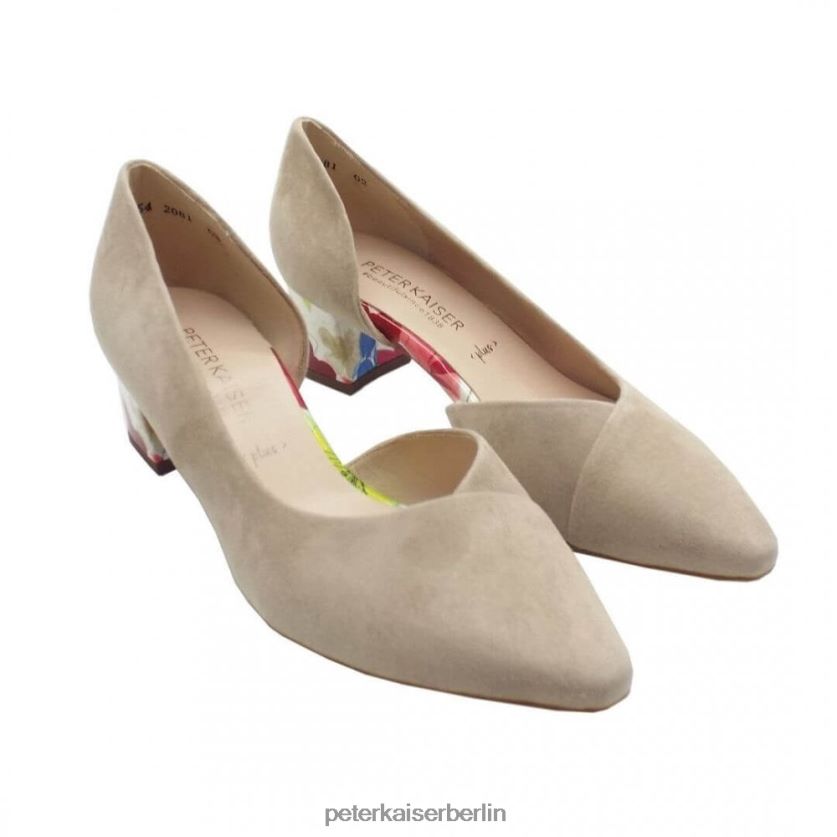 8V264D3 Peter Kaiser Biela Pumps Sand-Wildleder Frauen Schuhwerk