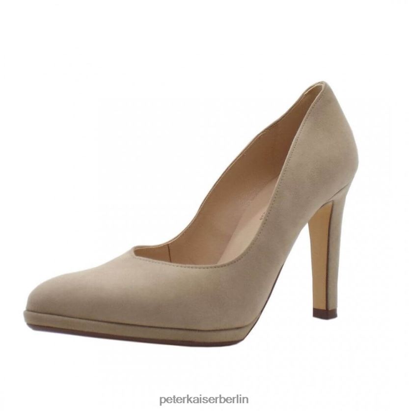 8V264D41 Peter Kaiser Herdi Stiletto-Pumps Sand-Wildleder Frauen Schuhwerk