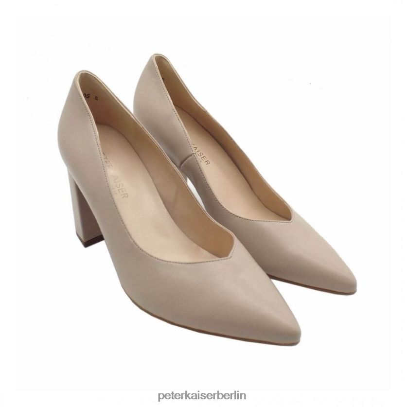 8V264D7 Peter Kaiser Lynsey-Pumps mit Blockabsatz Sand Frauen Schuhwerk