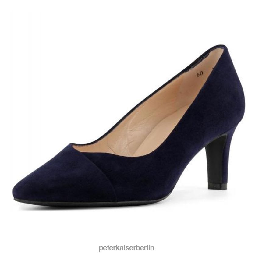 8V264D87 Peter Kaiser Maike Pumps Notte Wildleder Frauen Schuhwerk