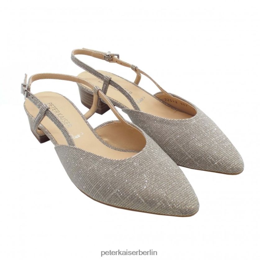 8V264D37 Peter Kaiser aina-ex elegante Sandalen mit niedrigem Absatz Sandschimmer Frauen Schuhwerk