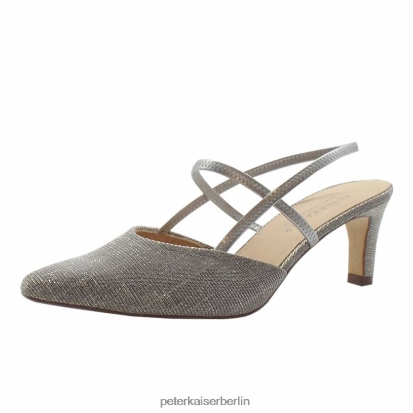 8V264D55 Peter Kaiser Mitty-a elegante Sandalen silberner Schimmer Frauen Schuhwerk
