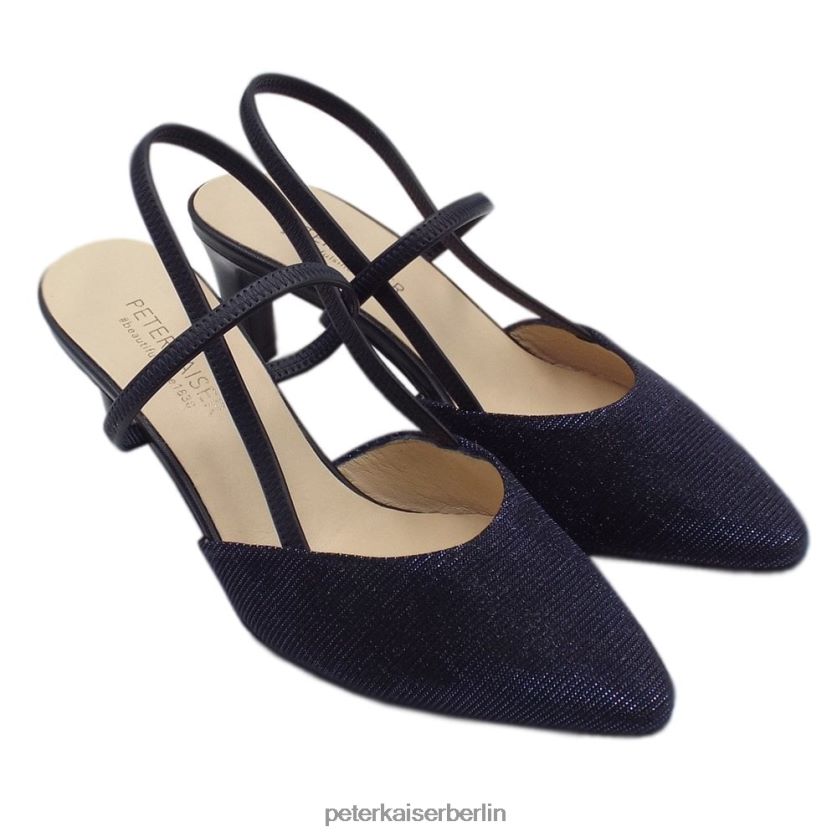 8V264D86 Peter Kaiser Mitty-a Slingback-Sandalen Notte schimmert Frauen Schuhwerk