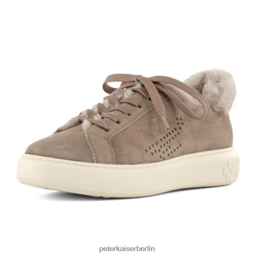 8V264D112 Peter Kaiser Ilka-Wildlederfell-Sneaker Knochen Frauen Schuhwerk