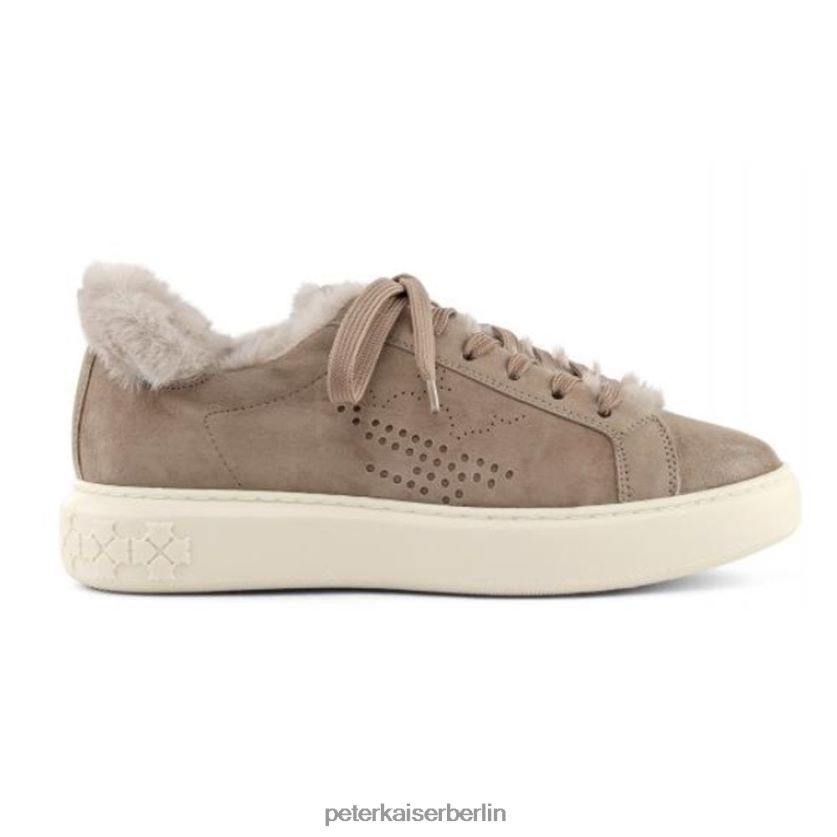 8V264D112 Peter Kaiser Ilka-Wildlederfell-Sneaker Knochen Frauen Schuhwerk