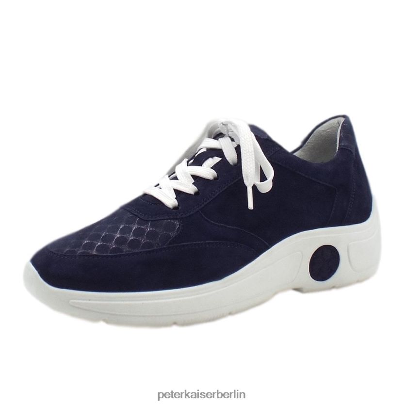 8V264D147 Peter Kaiser Viana-Sneaker Notte Wildleder Frauen Schuhwerk