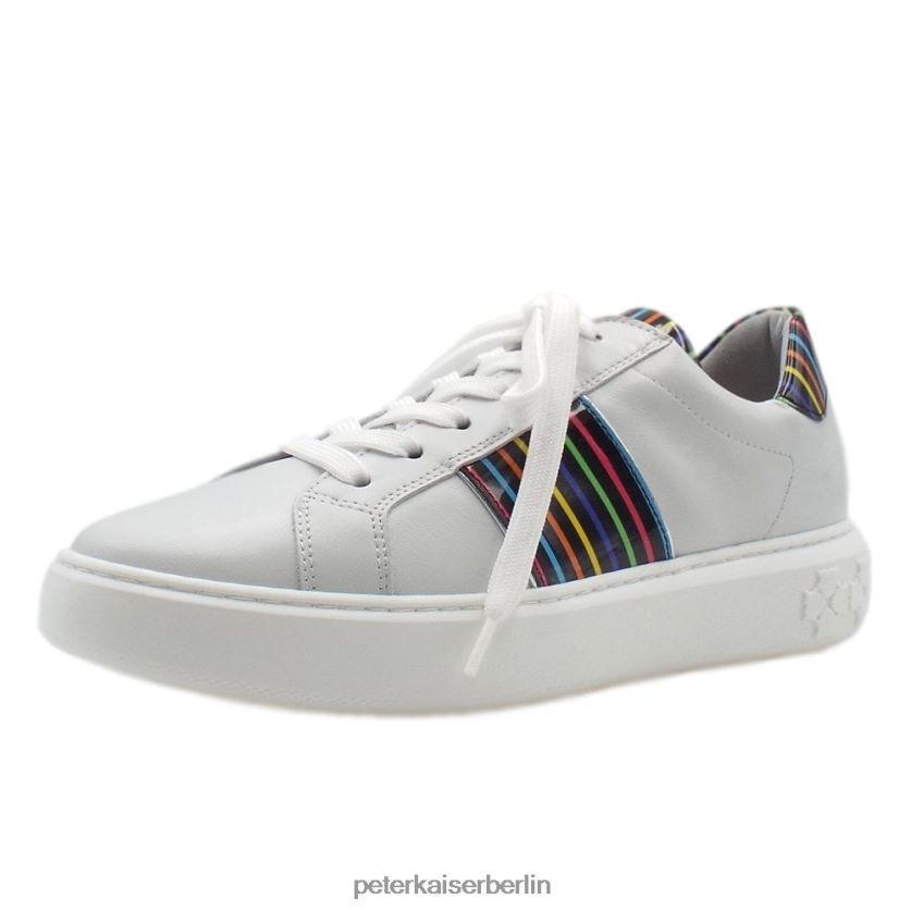 8V264D149 Peter Kaiser Moderne Sneakers aus Ilena-Leder weiß-multi Frauen Schuhwerk
