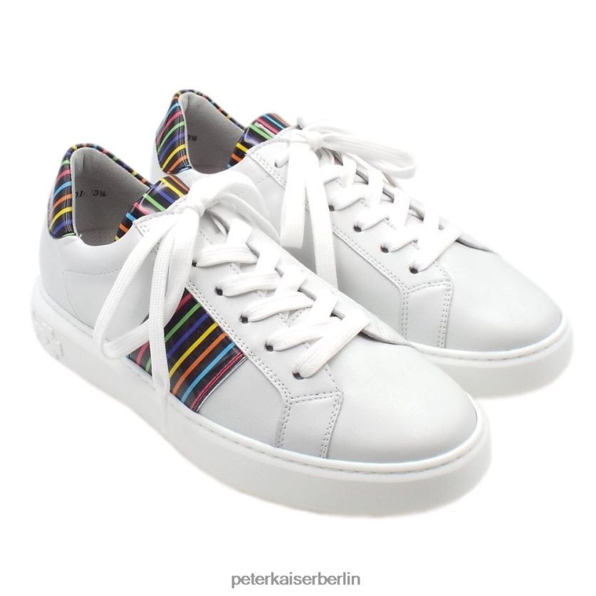 8V264D149 Peter Kaiser Moderne Sneakers aus Ilena-Leder weiß-multi Frauen Schuhwerk