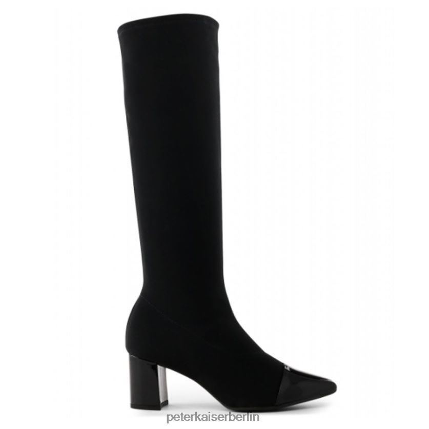 8V264D213 Peter Kaiser Bettina Pull-on-Stretch-Kniehohe Stiefel Schwarz Frauen Schuhwerk