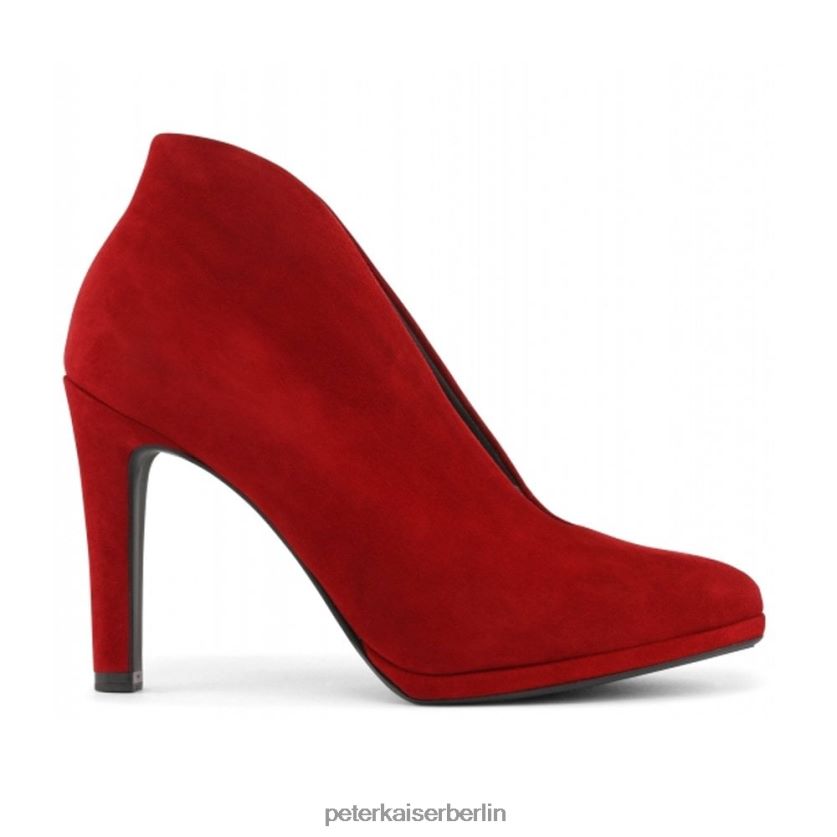 8V264D79 Peter Kaiser Haley Schuhstiefel Lippenstift Wildleder Frauen Schuhwerk