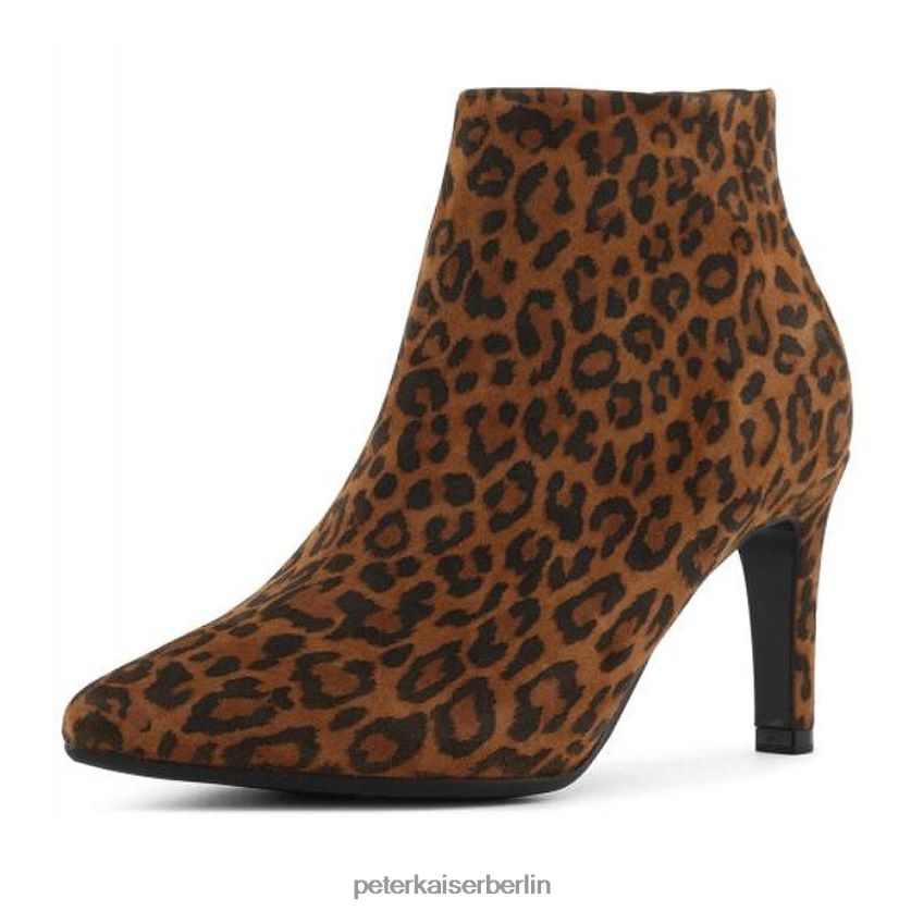 8V264D209 Peter Kaiser uma stylische Stiefelette Leopard Frauen Schuhwerk