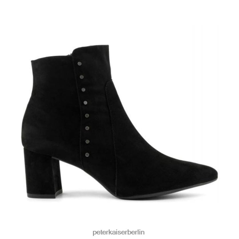 8V264D216 Peter Kaiser Bioni-Stiefelette schwarzes Wildleder Frauen Schuhwerk