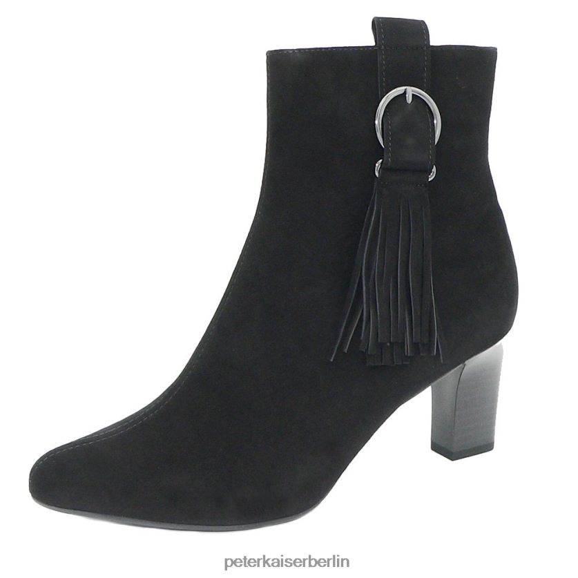 8V264D219 Peter Kaiser Monic-Stiefelette mit Quasten schwarzes Wildleder Frauen Schuhwerk