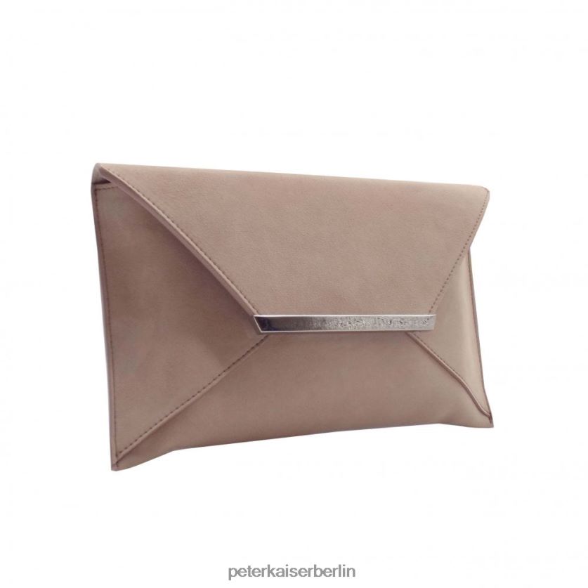 8V264D246 Peter Kaiser Kamata Clutch mit Umschlag lila Wildleder Frauen Zubehör