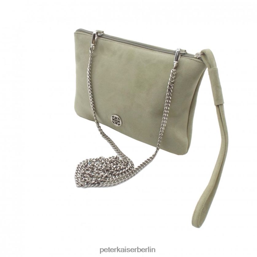 8V264D251 Peter Kaiser Stilvolle Clutch von Ophilia Yucca-Wildleder Frauen Zubehör