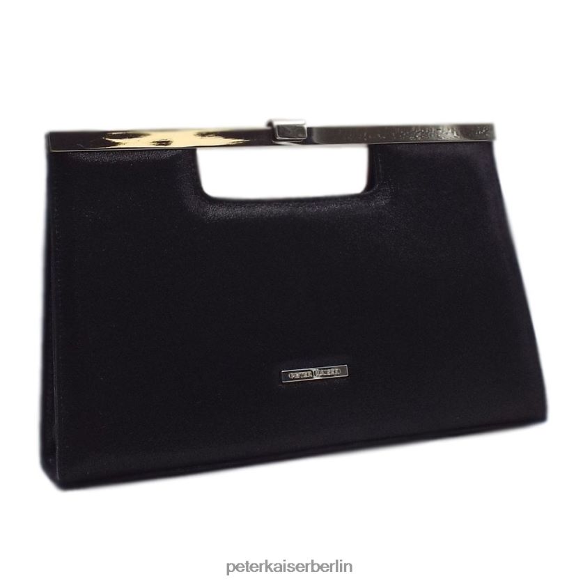 8V264D269 Peter Kaiser Klassische Wye-Clutch aus Wildleder für besondere Anlässe schwarzes Licht Frauen Zubehör