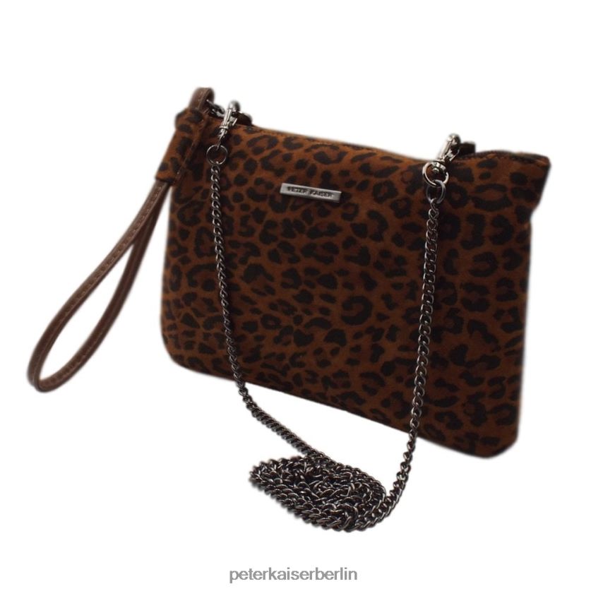 8V264D271 Peter Kaiser Elegante Clutch von Waida stilvoller Leopard Frauen Zubehör